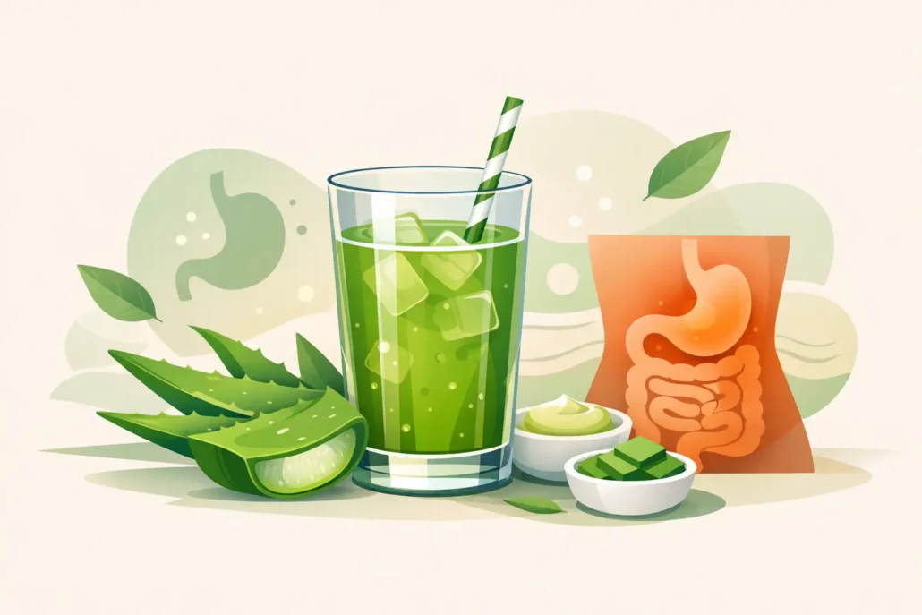 Aloe vera drik til fordøjelse - virker det?