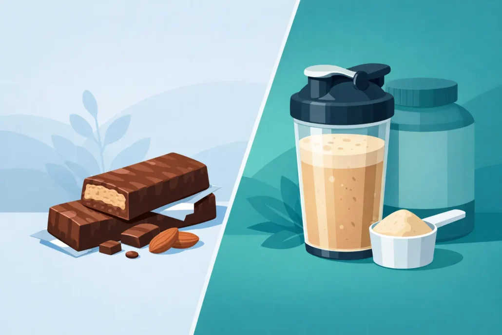 Proteinbar eller proteinshake - hvad passer dig?